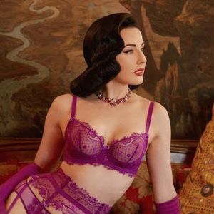 Dita Von Teese Vedette bra NWT 36F